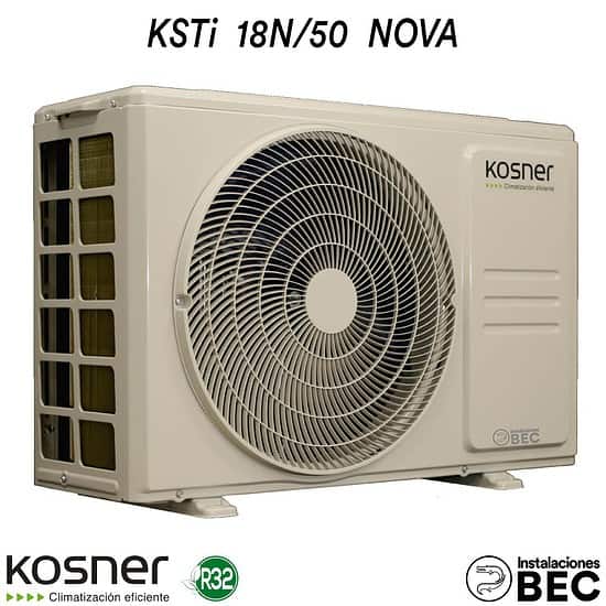 AIRE ACONDICIONADO KOSNER KSTi 18N 50 NOVA R 32 Instalaciones BEC aire-acondicionado-kosner-ksti-18n-50-nova-r-32-instalaciones-bec