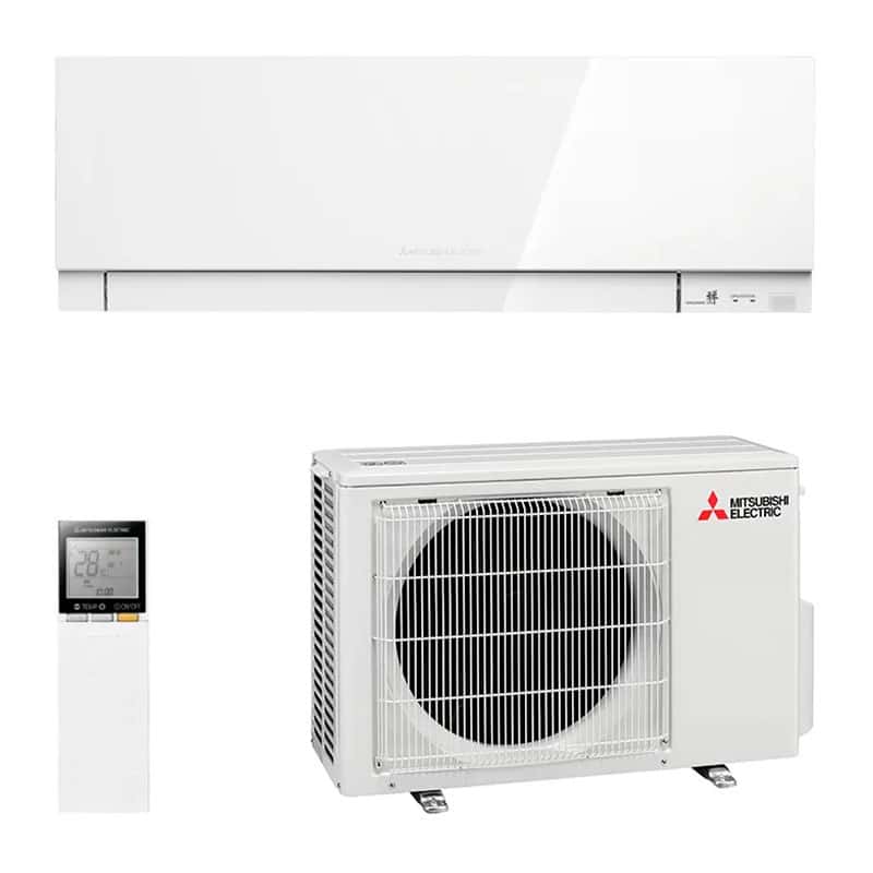 Imagen de conjunto de aire acondicionado MITSUBISHI ELECTRIC MSZ-EF25VGK-W R-32