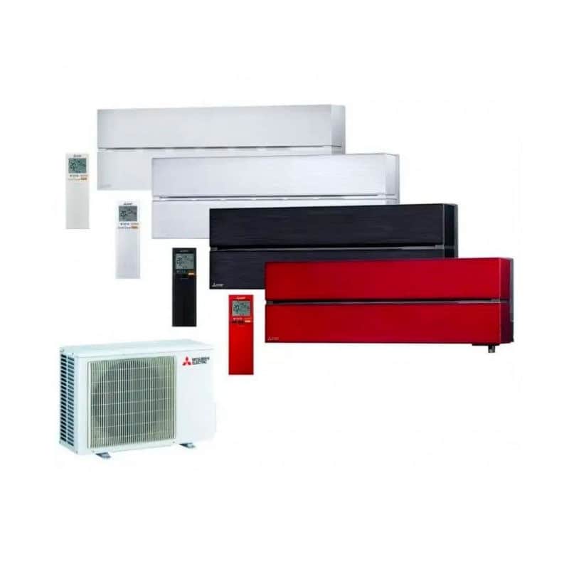 Imagen de conjunto de aire acondicionado MITSUBISHI ELECTRIC MSZ-LN25VGW R-32