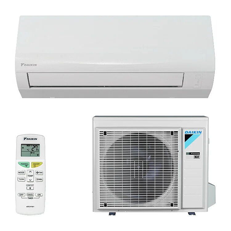 Imagen del conjunto de aire acondicionado DAIKIN SENSIRA TXF25C R-32