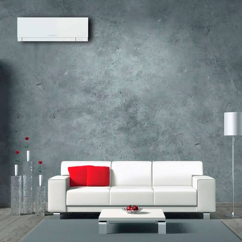 Unidad interior blanco de aire acondicionado MITSUBISHI ELECTRIC MSZ-EF35VGK-W R-32