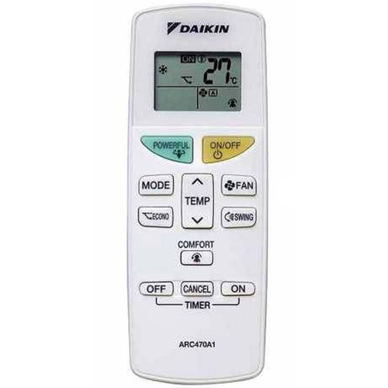 Mando de aire acondicionado DAIKIN SENSIRA TXF25C R-32