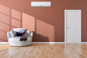 aire acondicionado en un piso pequeño