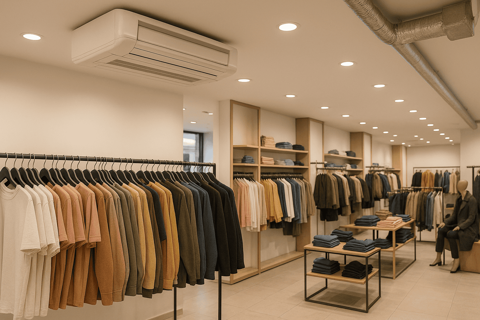 Aire acondicionado en Barcelona para comercios