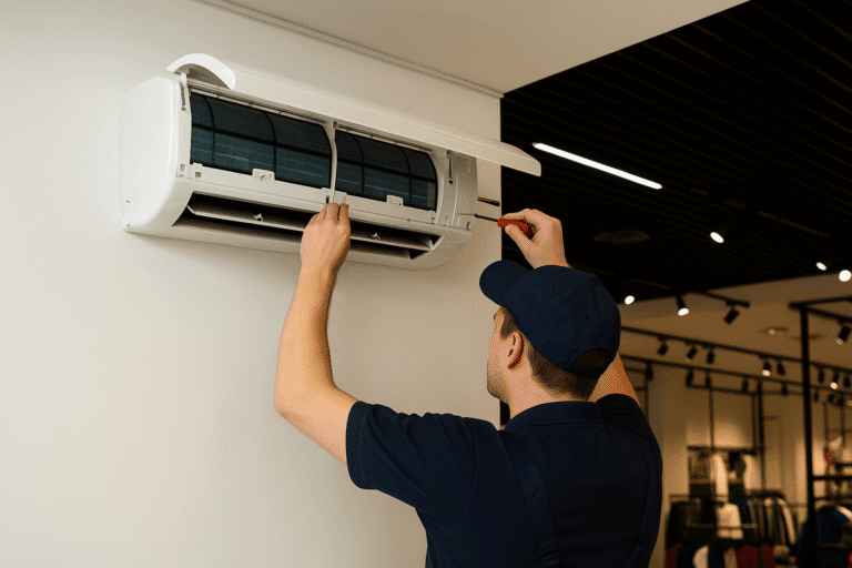 Revisa y mantiene tu aire acondicionado en perfectas condiciones con los expertos en InstalacionesBec, especialistas en instalación, reparación y mantenimiento de sistemas de climatización.