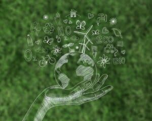 Cuidado del medio ambiente, energía verde y sostenibilidad con instalaciones ecológicas y energías renovables, promoviendo un futuro más limpio y saludable para todos.