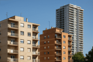 Acero y hormigón en construcción de instalaciones eléctricas y mecánicas para edificios residenciales y comerciales en InstalacionesBEC, expertos en instalaciones en altura y reformas integrales.